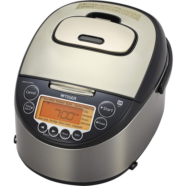 Tiger JKT-D Stainless Steel Multi-Functional IH Rice Cooker