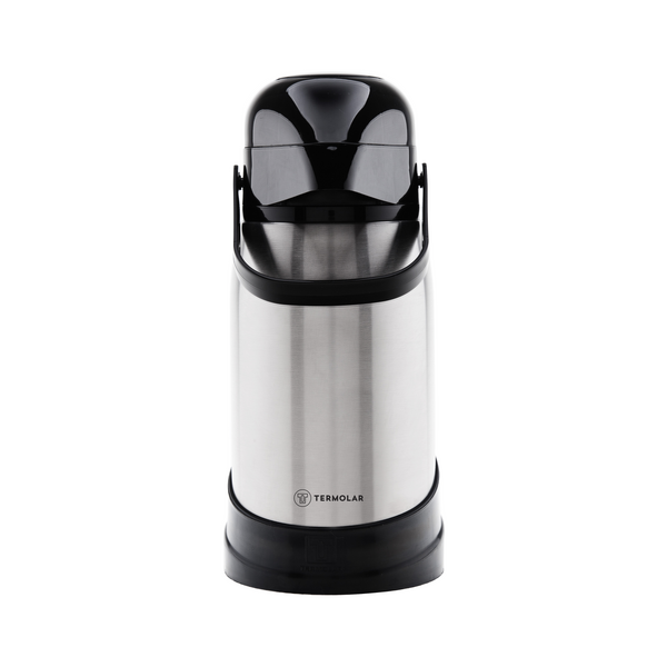Termolar R-Evolution Thermos (with pump), Stainless Steel