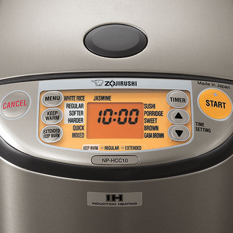 Zojirushi Induction Heating System Rice Cooker & Warmer NP-HCC10
