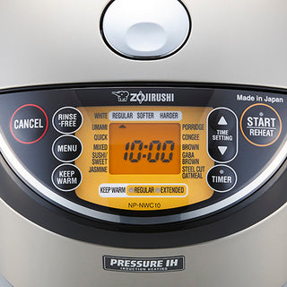 Zojirushi Pressure Induction Heating Rice Cooker NP-NWC10/18