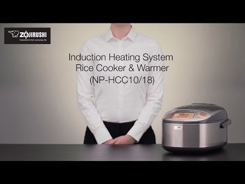Zojirushi Induction Heating System Rice Cooker & Warmer NP-HCC10/18