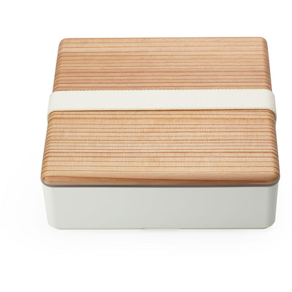 Gel-Cool Square Wooden Lid Bento Box OJU
