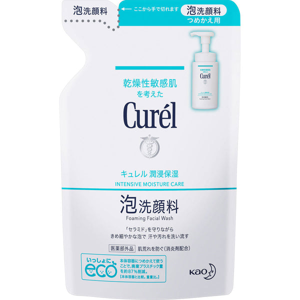 Curel Facewash Foam Refill 130ml