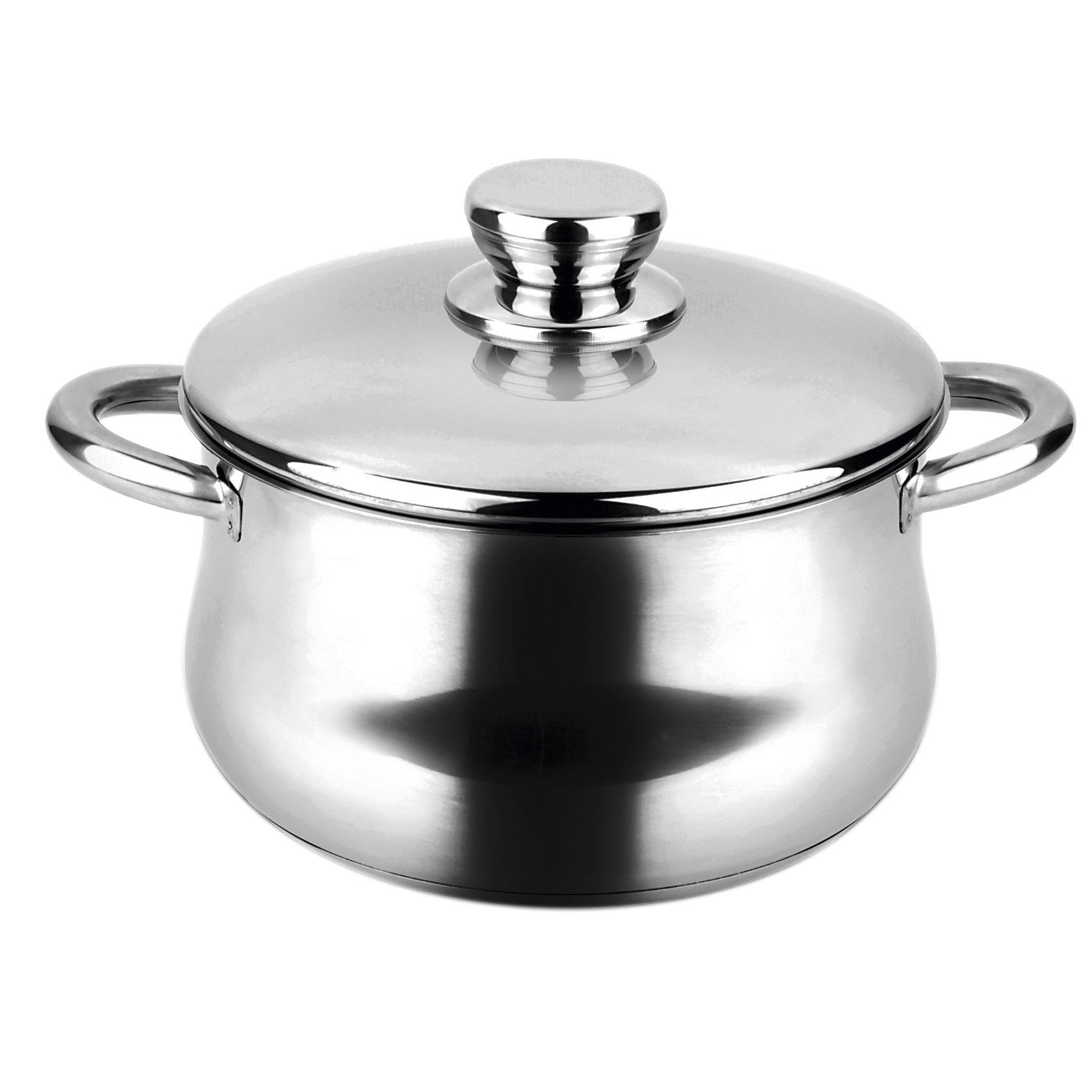 Fagor Silverinox Stockpot With Lid - Stainless