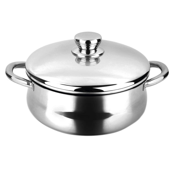 Fagor Silverinox Casserole With Lid - Stainless