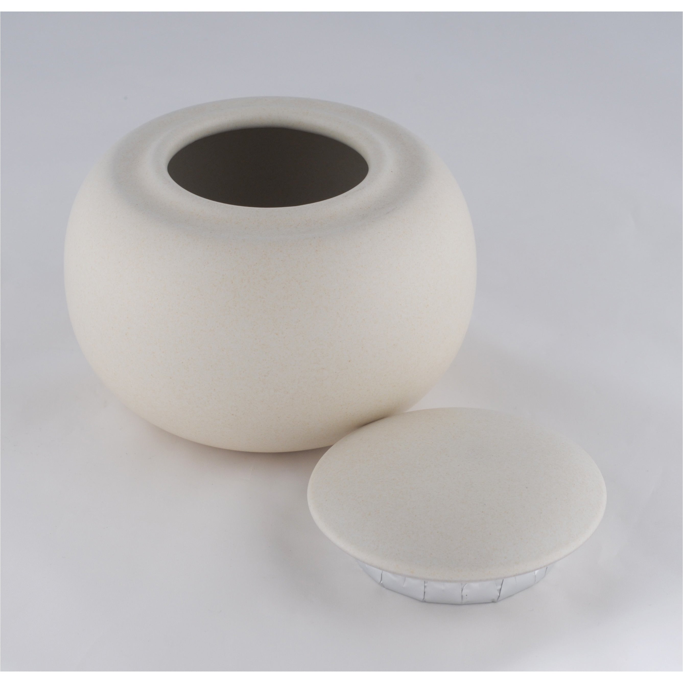 Traditional Ceramics 150g Tea Storage Jar – White