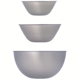 Sori Yanagi stainless bowl 3pcs set (16,19,23cm) SY-SB6923