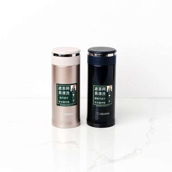 Zojirushi Stainless Mug with Tea Leaf Filter SM-JTE34/46